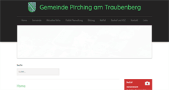 Desktop Screenshot of pirching-traubenberg.gv.at