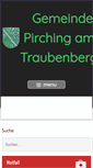 Mobile Screenshot of pirching-traubenberg.gv.at