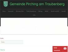 Tablet Screenshot of pirching-traubenberg.gv.at